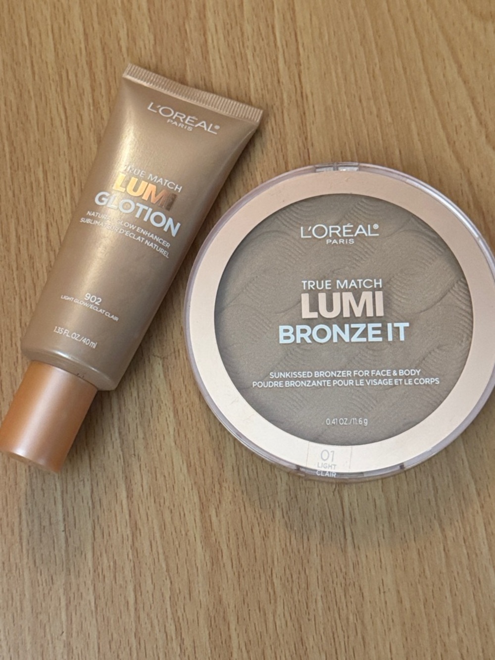 True Match Lumi Bronze It Bronzer & Lumi Glotion Set